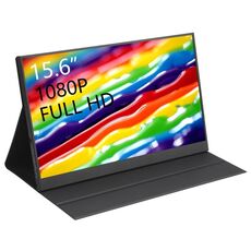 Monitor portatile con schermo IPS HDR 1080P da 15,6 pollici (senza caricatore)
