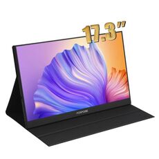 Monitor portatile con schermo IPS FHD 1920x1080P da 17,3 pollici (senza caricatore)