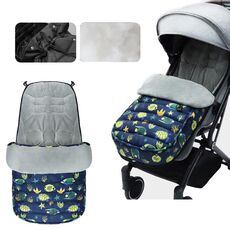 Sacco a pelo universale per passeggino, coprigambe antivento, antiscivolo, caldo, stile: Underwater World