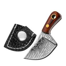 Accessorio pendente Express per rimozione portatile portachiavi mini coltello con fondina, modello: modello laser coltello da cucina