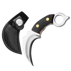 Accessorio pendente Express per rimozione portatile portachiavi mini coltello con fondina, modello: piccolo machete