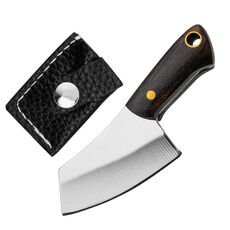 Accessorio pendente Express per rimozione portatile portachiavi mini coltello con fondina, modello: coltello da cucina piccolo