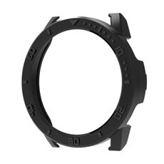 Per Xiaomi Watch S3 Custodia protettiva per orologio PC in scala metà pacchetto (nera)