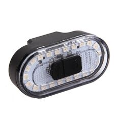 BF-911 Luce colorata ricaricabile da 60 lumen per fanale posteriore per bici da bicicletta