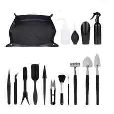16 pezzi/set di strumenti da giardinaggio per piante succulente, set di vasi per la rimozione della coltivazione indoor, kit per l'orticoltura