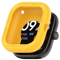 Custodia protettiva per orologio intelligente in silicone Redmi Watch 4 (gialla)