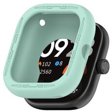 Custodia protettiva per orologio intelligente in silicone Redmi Watch 4 (verde acqua)