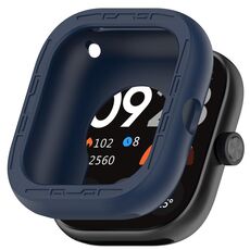 Custodia protettiva per orologio intelligente in silicone Redmi Watch 4 (blu notte)
