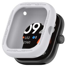 Per Redmi Watch 4 Custodia protettiva per orologio intelligente in silicone (cenere di cocco)