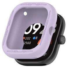 Per Redmi Watch 4 Custodia protettiva per orologio intelligente in silicone (viola)