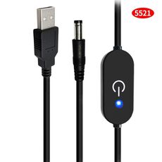 JUNSUNMAY 5521 a USB LED Touch Controller dimmer in linea per singolo colore, lunghezza 100 cm