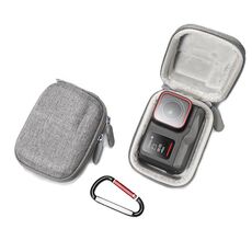 Per Insta360 Ace Pro / Action 4 / Action 3 Protective Storage Borse (Grigio)