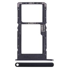 Per Huawei Enjoy 50 SIM + SIM / Vassoio scheda Micro SD (Nero)