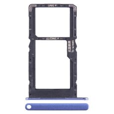 Per Huawei Enjoy 50 SIM + SIM / Vassoio scheda Micro SD (Blu)