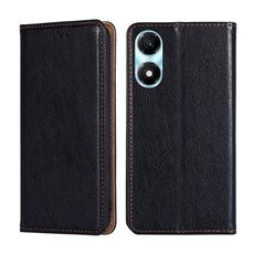 Per Honor X5 Plus 4G / Play 40C Custodia per telefono in pelle magnetica in tinta unita con olio lucido (verde)
