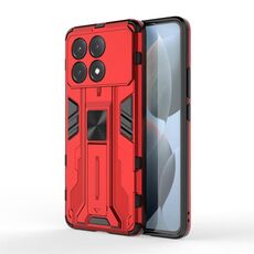Per Redmi K70E Custodia per telefono ibrida in TPU Supersonic Armor per PC (rossa)