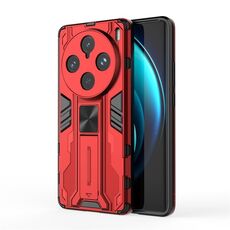 Custodia per telefono TPU ibrida per PC Supersonic Armor per vivo X100 Pro (rossa)