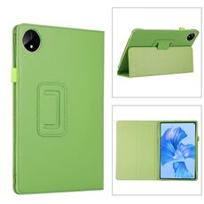 Custodia per tablet in pelle con texture litchi per Huawei MatePad Pro 11 2024 con supporto (verde)