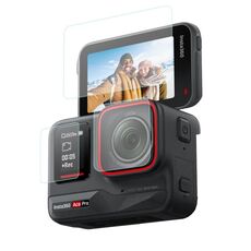 Per Insta360 Ace Pro Sunnylife 3 in 1 Obiettivo schermo posteriore e anteriore Pellicola antideflagrante (1 set)