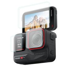 Per Insta360 Ace Pro Sunnylife 3 in 1 Obiettivo schermo posteriore e anteriore Pellicola antideflagrante (2 set)