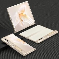 Per Honor V Purse GKK Custodia per telefono antiurto ultrasottile a copertura totale con supporto (oro)
