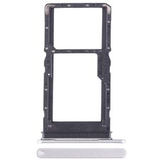 Per Honor X8 5G Vassoio SIM + SIM / Micro SD (Argento)