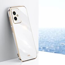 Per Honor 100 XINLI Straight Edge 6D Placca Custodia in TPU per telefono (Bianco)