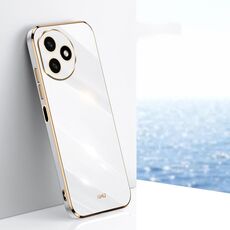 Per Honor X50i + 5G XINLI Straight Edge 6D Placca Custodia in TPU per telefono (Bianco)