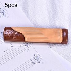 Micro paesaggio simulazione strumento musicale ornamento in resina decorazione da tavolo in miniatura, stile: n.2 Guzheng