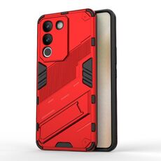 Per vivo Y200 5G Global Punk Armor 2 in 1 PC + custodia per telefono in TPU con supporto (rosso)