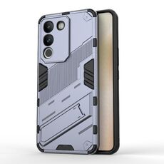 Per vivo Y200 5G Global Punk Armor 2 in 1 PC + custodia per telefono in TPU con supporto (grigio)