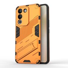 Per vivo Y200 5G Global Punk Armor 2 in 1 PC + custodia per telefono in TPU con supporto (arancione)