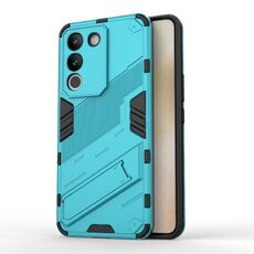 Per vivo Y200 5G Global Punk Armor 2 in 1 PC + custodia per telefono TPU con supporto (blu)