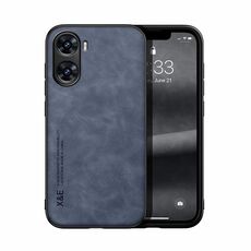 Custodia per telefono posteriore in pelle magnetica Skin Feel per vivo V29e (blu)
