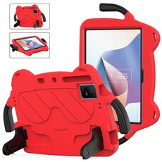 Per TCL NxtPader 11 2023 Ice Baby EVA Custodia rigida antiurto per tablet PC (rosso + nero)