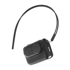 Custodia di ricarica per corpo fotocamera Insta360 GO 3 Custodia in silicone con copriobiettivo e cinturino (nero)