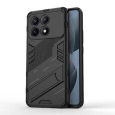 Per Xiaomi Redmi K70E 5G Punk Armor 2 in 1 PC + custodia per telefono TPU con supporto (nero)