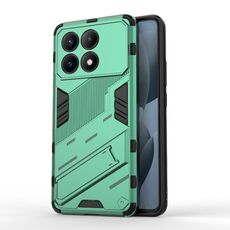 Per Xiaomi Redmi K70E 5G Punk Armor 2 in 1 PC + Custodia per telefono in TPU con supporto (verde)