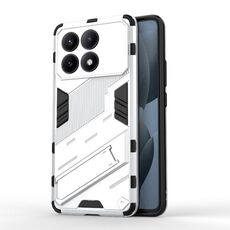 Per Xiaomi Redmi K70E 5G Punk Armor 2 in 1 PC + custodia per telefono in TPU con supporto (bianco)
