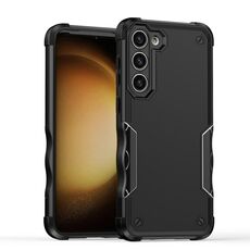 Custodia per telefono armatura antiurto antiscivolo per Samsung Galaxy S24 5G (nera)