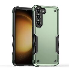 Custodia per telefono armatura antiurto antiscivolo per Samsung Galaxy S24 5G (verde)