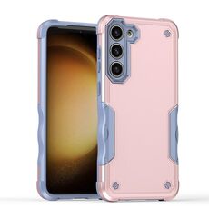 Per Samsung Galaxy S24 5G Custodia per telefono armatura antiurto antiscivolo (oro rosa)