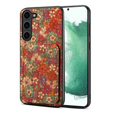 Custodia per telefono con doppio slot per scheda Samsung Galaxy S22+ 5G (rosso estivo)