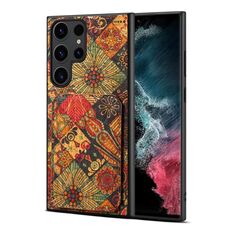 Custodia per telefono con doppio slot per scheda Samsung Galaxy S22 Ultra 5G (giallo autunno)