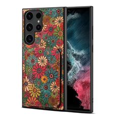 Custodia per telefono con doppio slot per scheda Samsung Galaxy S22 Ultra 5G (verde primavera)