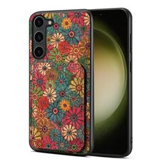 Custodia per telefono con doppio slot per scheda Samsung Galaxy S24 5G (verde primavera)