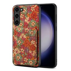 Custodia per telefono con doppio slot per scheda Samsung Galaxy S24+ 5G (rosso estivo)