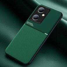 Per vivo Y78+ Classic Tilt Strip Grain Magnetico Antiurto PC + Custodia per telefono in TPU(Verde)