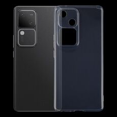 Per vivo S18 Custodia per telefono in TPU trasparente ultrasottile