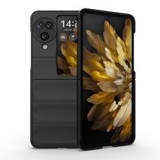 Per OPPO Find N3 Flip Magic Shield Fold Custodia antiurto per PC (Nero)